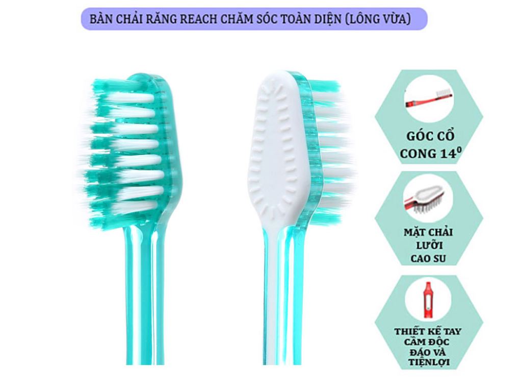 Bàn chải đánh răng REACH Original Soft ( Lông mềm)